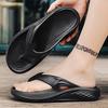 EVA Flip-flops Men's New Men's High-end Casual Trend Non-slip Soft-soled Beach Shoes Outer Wear