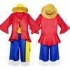 ONE PIECE Костюм Луффи через два года одежда второго поколения набор с соломенной шляпой и обувью одежда для косплея одежда из аниме