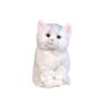 Real Cat Doll Persian Chinchilla, 24 Cm, White, Popular Toys for Korean Children