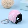 Motorcycle Helmets Key Chain Women Men Cute Safety Helmet Car Keychain Bags