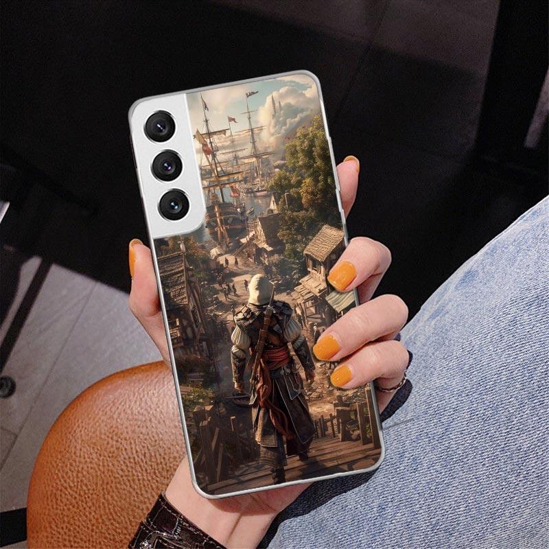 Чехол для телефона A-Assassins Game Creed для Samsung Galaxy S26 S25 Edge S23 S24 Ultra S22 Plus S21 S20 FE Уникальная крышка Мягкий чехол Gala