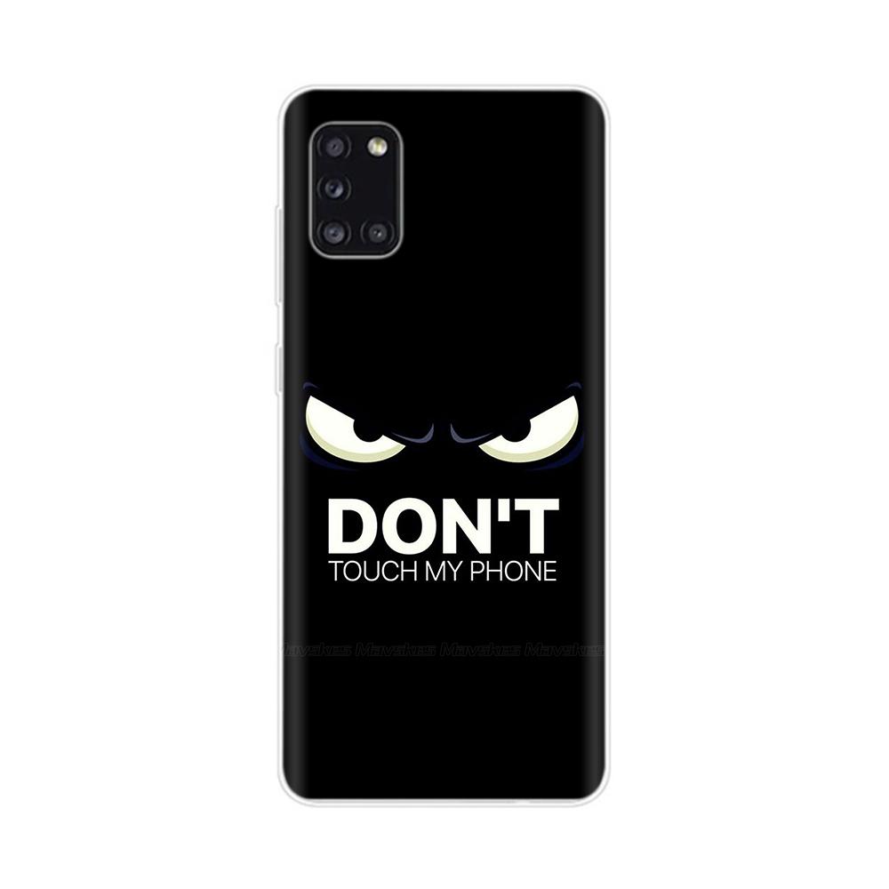 Чехол для Samsung Galaxy A31 Мягкий силиконовый чехол из ТПУ для Samsung A31 A 31 SM-A315F Силиконовая задняя крышка Чехол для телефона Samsung A31