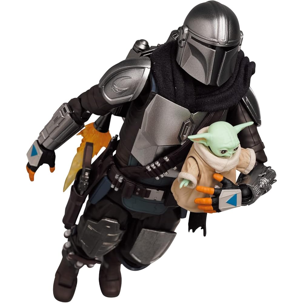 Medicom Toy Mafex №200 Мандалорец Вер.2.0 160 мм Окрашенная фигурка