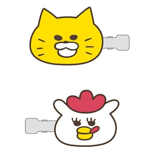 Toshin Pack Stray Cats Group Bangs Clip, Stray Cats and Marmy-chan Bangs Clip, Hair Accessories, 605307