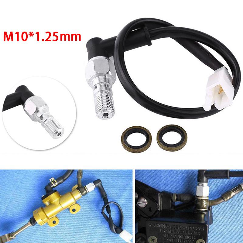 1 Set M10x1.25 Motorcycle Rear Hydraulic Brake Light Switch For KTM 125 250 300 400 450 525 SX XC EXC Banjo Bolt