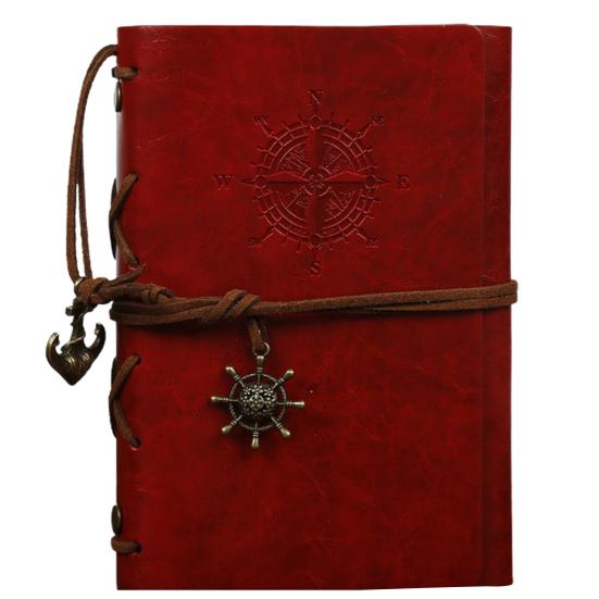 Полезный блокнот-планировщик, утолщенная бумага для записей, минималистичный ретро-металлический блокнот A7, дневник