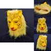The Journey To The West To The West Leopard Mask Latex Christmas And Halloween Accessory For Events