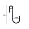 S Type Metal Iron S Shaped for Hanging Pans Pots Bathroom Supplies Kitchen Organizer Storage Holder Hooks