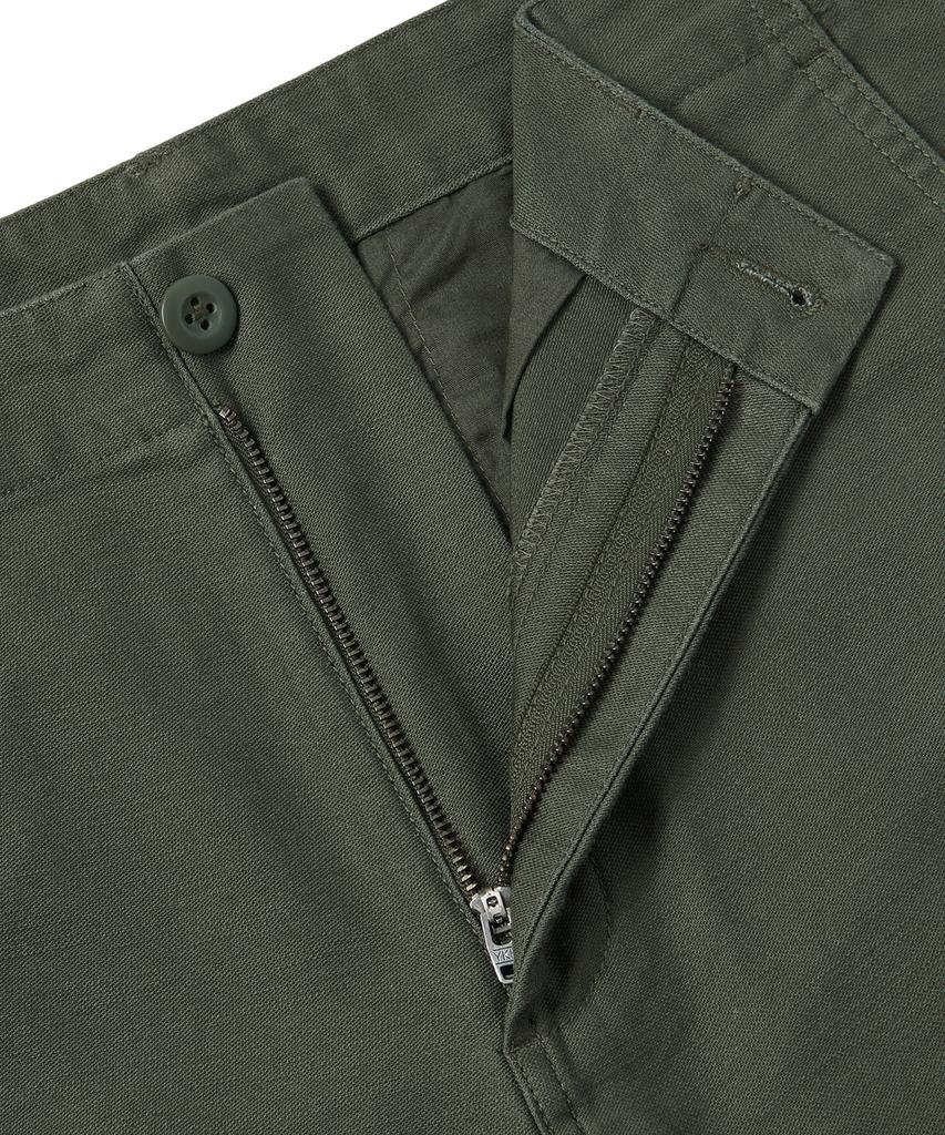 MUSINSA STANDARD Back Satin Officer Pants [Khaki]