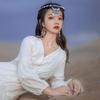 Hairdress Headband National style Forehead Chain Fashion Jewelry Eyebrow Pendant Women Necklace
