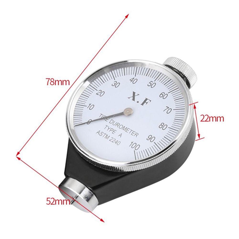Большой ЖК-дисплей Твердомер по Шору А Тип А Цифровой твердомер Дюрометр Термопласт