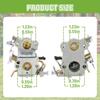 Карбюратор для Craftsman 358350990 358351900 Детали Chaaw серийный номер 545070601