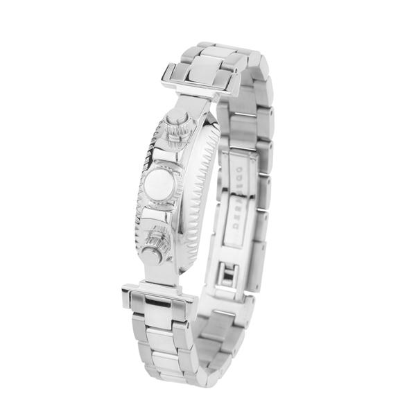 Debassqq Og Glossy Silver Metal Band