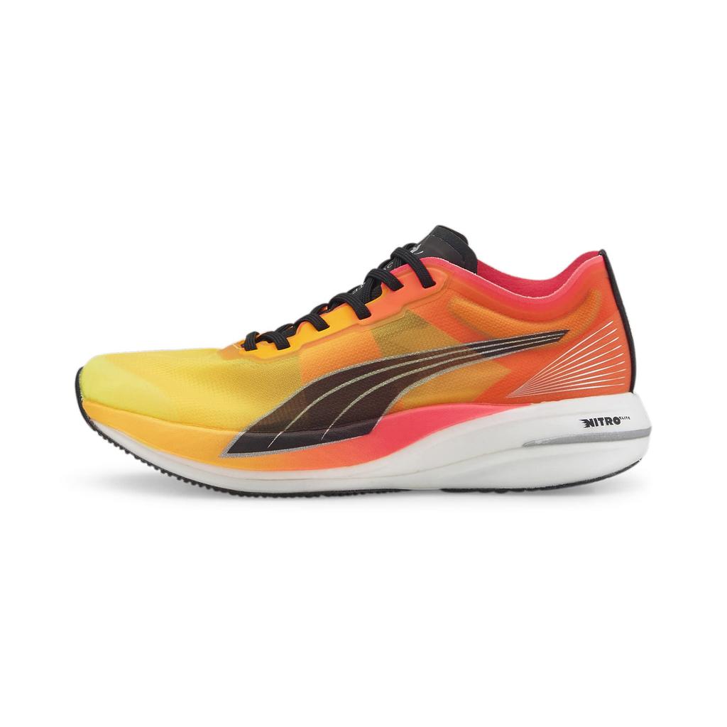 Puma Running Training Club Deviate Nitro Elite Fire Glow 37760301 Shoes, Shoes, Activities, (Yellow/23.0/Lady's)