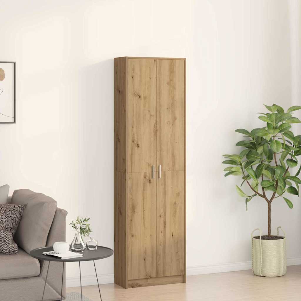 Artisan Oak Wardrobe 55 x 25 x 189 cm Engineered Wood