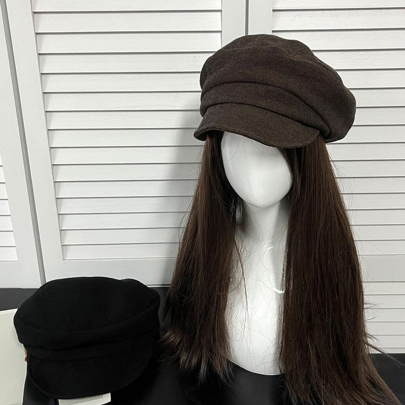 Vintage British Style Women S Beret Hat Artistic Versatile Painter Hat
