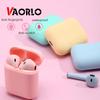 VAORLO Inpods 12 TWS Wireless Bluetooth Earphones Touch Control Stereo Music With Charging Case Colorful Headphones For All Smartphones