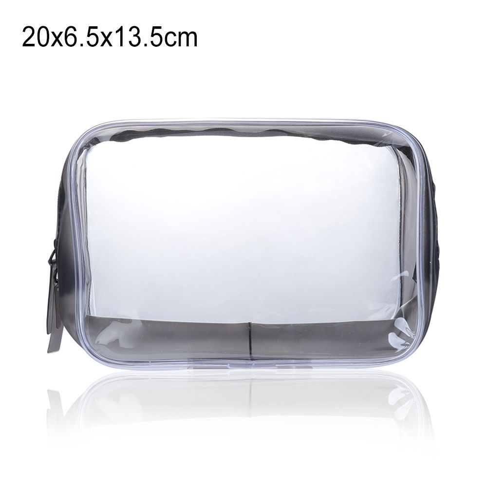 Дорожный прозрачный ПВХ-чехол на молнии для хранения косметики косметички косметички косметичка