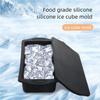 Многофункциональные формы для кубиков льда для кемпинга и барбекю, эффективный силиконовый лоток, аппарат для изготовления ледяных блоков, создает 8 фунтов льда для различных нужд