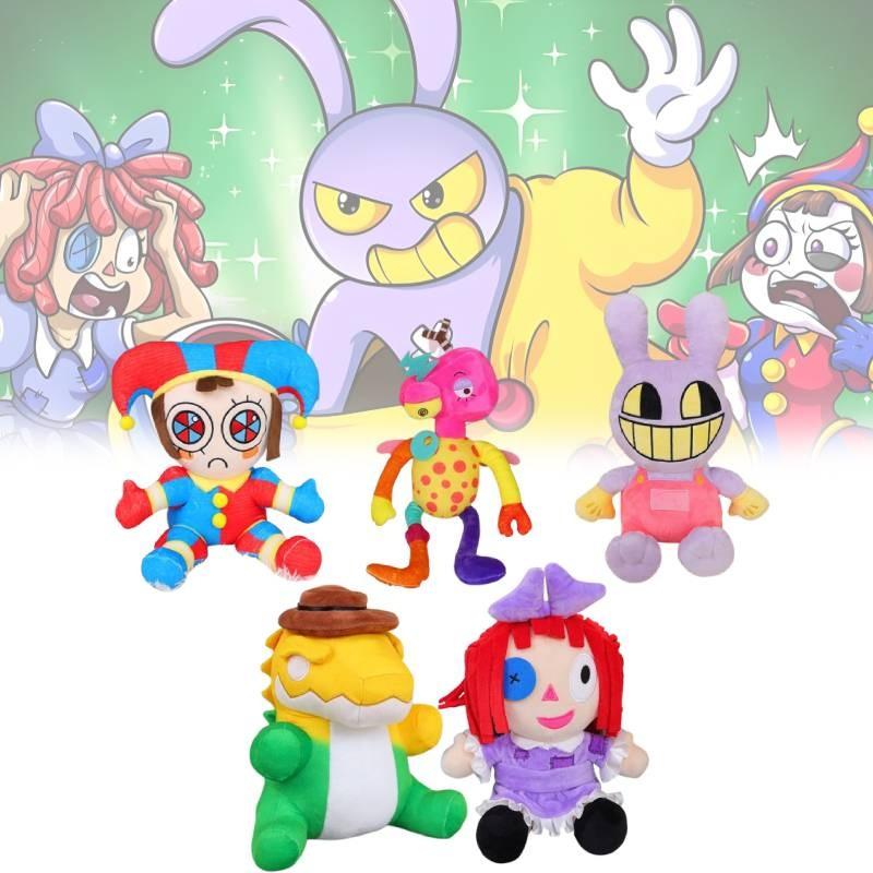 Очаровательная плюшевая игрушка крокодил и кролик, цирковые персонажи, мягкая игрушка для детей