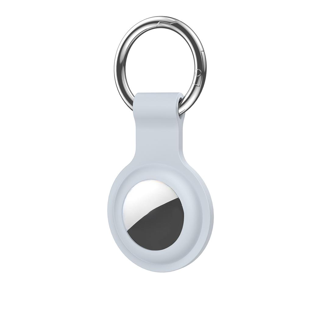 Чехол для Apple Airtags Case Liquid Silicone Protective Shell Tracker Accessories Anti-scratch Sleeve Keychain Air Tag Case