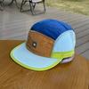 Women's Dopamine Color Block Flat Brim Baseball Cap Quick Dry Outdoor Running Sun Protection Fishing Hat for Men
