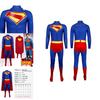 Superman Cosplay Costume With Polyester Material For Cosplay Events And Themed Parties