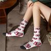 Новые мужские носки Honkai Star Rail I Love My Girlfriend Sock Game Anime Высококачественные женские чулки Весна Лето Осень Зима
