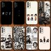 Чехол для телефона Sturniolo Triplets для Samsung Galaxy A13,A21s,A22,A31,A32,A52,A53,A71,A80,A91, Мягкий черный чехол