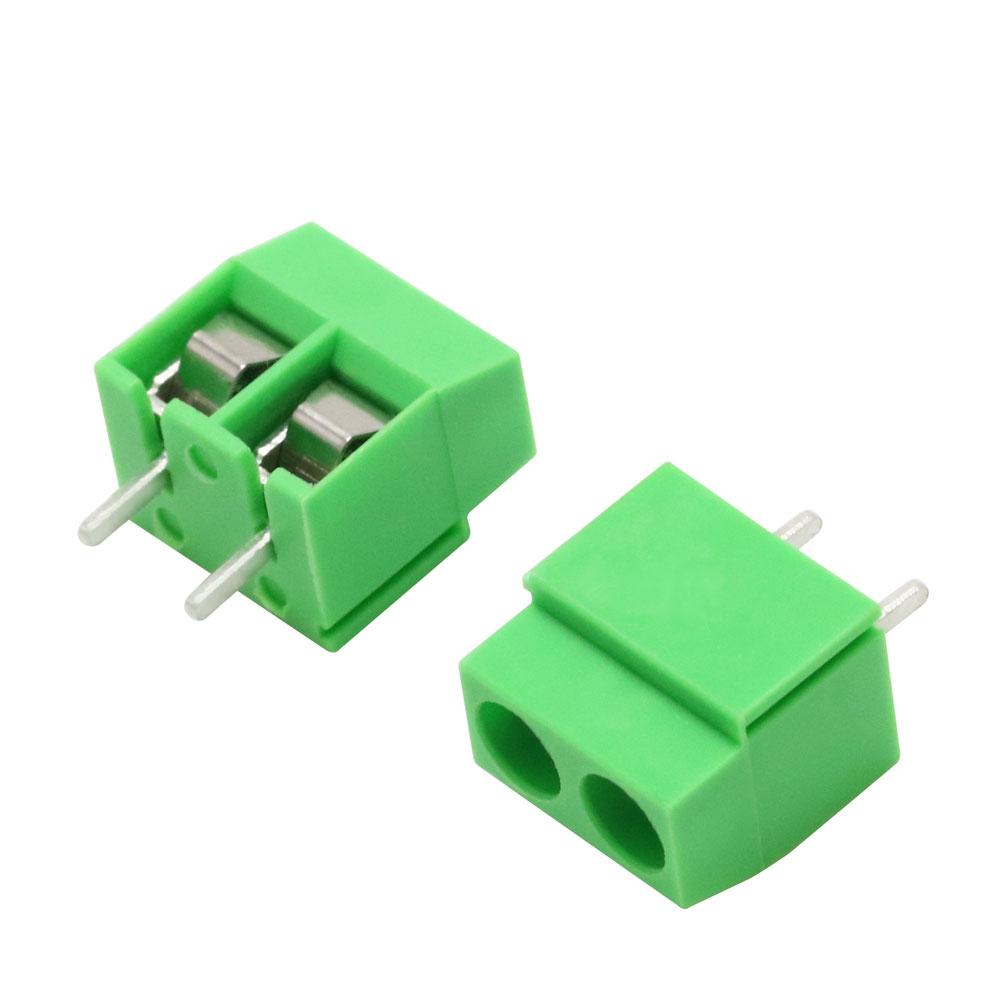 KF103/126/128/301/350/396-2Pin/3Pin 2.54/3.5/3.81/3.96/5.0/7.5mm Промежуточный блок Сращивание клеммы Винтовой тип PCB Винтовая клемма