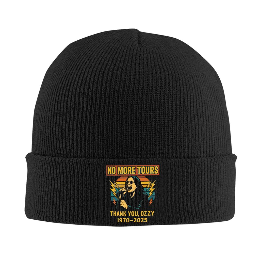 Mama Im Coming Home Ozzy Osbourne Hat Autumn Winter Skullies Beanies Warm Cap Female Male Acrylic Skullcap