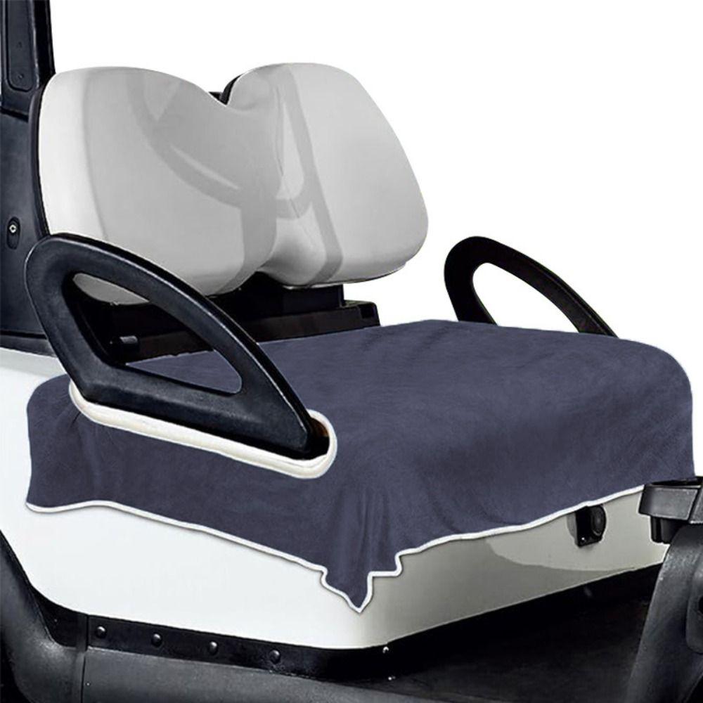 Keeps Seats Dry Golf Cart Seat Towel Blanket Comfortable Golf Cart Accessories  for 2/4-seats Cart
