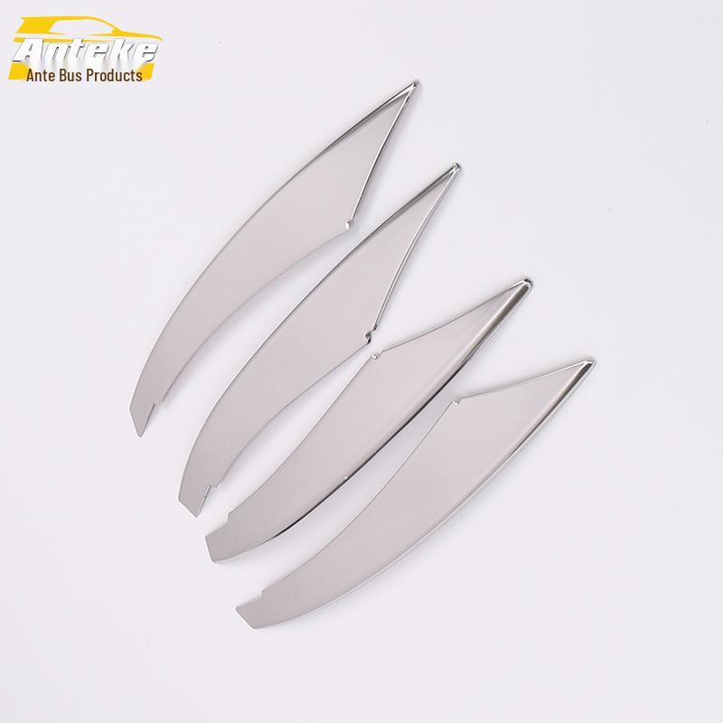 Front Fog Light Cover Sticker for 19 A200L - Stainless Steel Exterior Modification Accessories