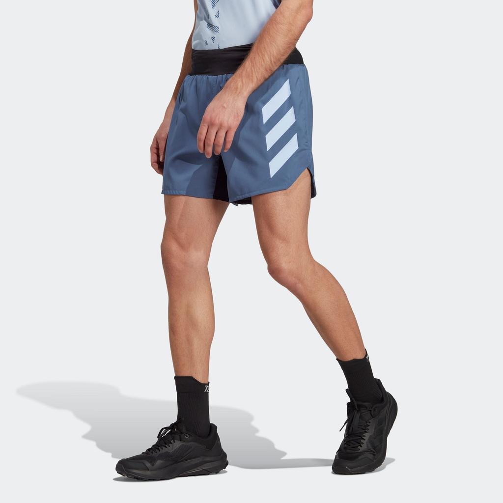 Adidas Agravic Sports Shorts Men's Wonder Asphalt Gray HT9396