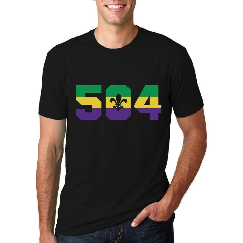 Mardi Gras Shirts for Men Funny Fat Tuesday Party T-Shirts New Orleans Carnival Outfits Fleur De Lis Tops