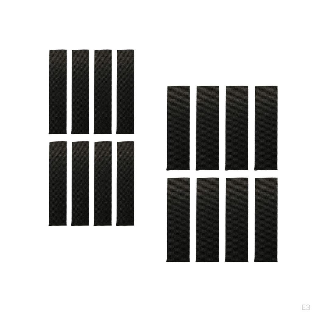 8 Pieces Fireplace End Tape High Temperature Resistant