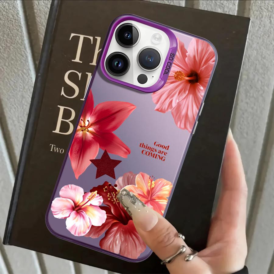 Прозрачный чехол с принтом вишневого цвета для iPhone 17 Pro Max 16 14 11 XR XS 12 13 Pro 15 Plus Air Задняя крышка телефона