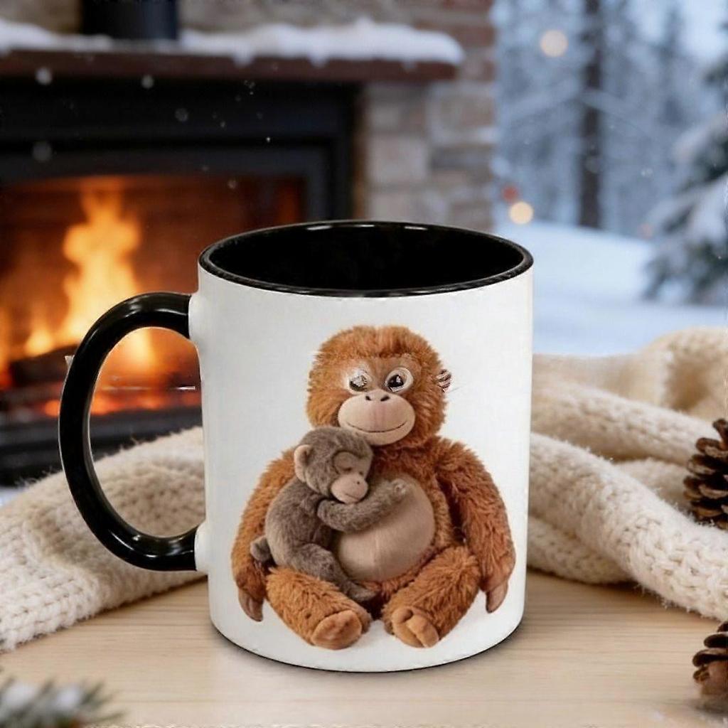11 oz Baby Monkey Ceramic Mug