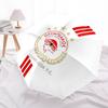 Olympiacos CFPpattern, automatic folding umbrella, portable and foldable design, 8 ribs, a Christmas or birthday gift.
