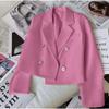 Small Suit-like Top, New Style, Spring and Autumn, Small Temperament, Casual Short Jacket, American Style