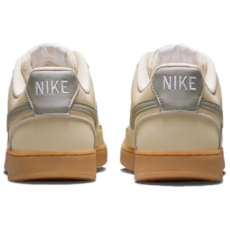Nike Кроссовки Court Vision Low Кожаные Низкие Скейтбордические Мужские Светло-коричневые HV8139-200