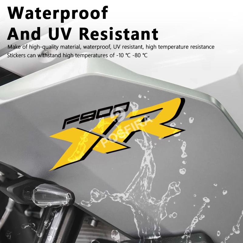 POSFIRA Мотоциклетные наклейки Водонепроницаемые декали для BMW F900XR F900 F 900 XR Аксессуары 2020-2025 2024 2023 Наклейка для мотоцикла