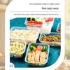 HANSHENG 750ml Rectangular PP Food Container