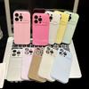 Стеклянный чехол в корейском стиле для iPhone 14/15/16 Pro Max и Apple 17 - Полное покрытие
