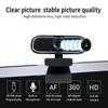 Usb Webcam 1080P Webcam 4K Video Conference Web Camera Usb Web Camera With Microphone Computer Camera For Pc/Laptop/Desktop