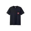 Uniqlo Унисекс повседневная футболка с коротким рукавом и принтом, круглая горловина, черная, коллаборация с Kaws, 178187-62
