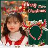 Children's Christmas Antler Headband Hair Clip - Festive Holiday Accessory