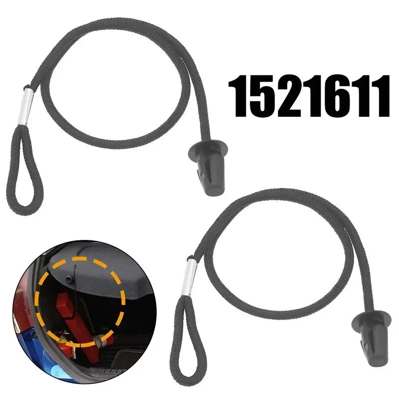Door Rear For Ford Fiesta Parcel Shelf Strap Kit Nylon + Plastic 1521611 Car Accessories Replacement Practical