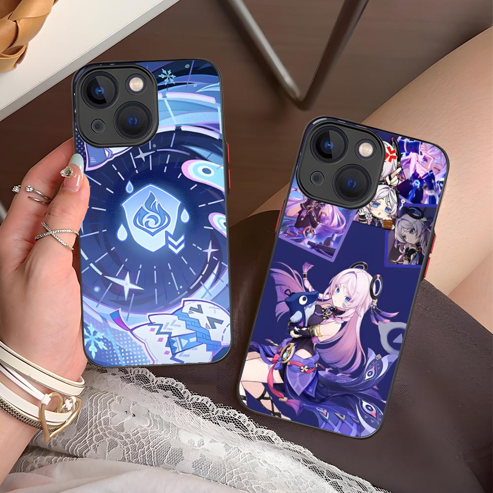 Genshin Impact Citlali Phone Case for iPhone 16 15 14 13 12 11 X XR XS 8 7 Pro Max Plus Mini Colour Printing Silicone Cover