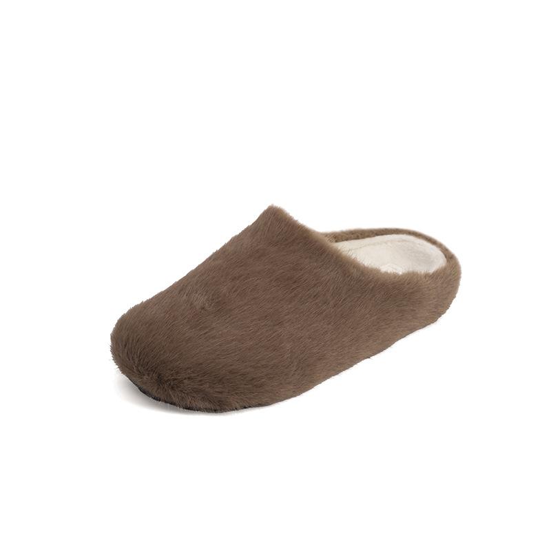 Домашние тапочки из хлопка с мягкой подошвой, бесшумные тапочки из искусственной замши для женщин и мужчин, нескользящие тапочки из деревянного пола для дома из хлопка